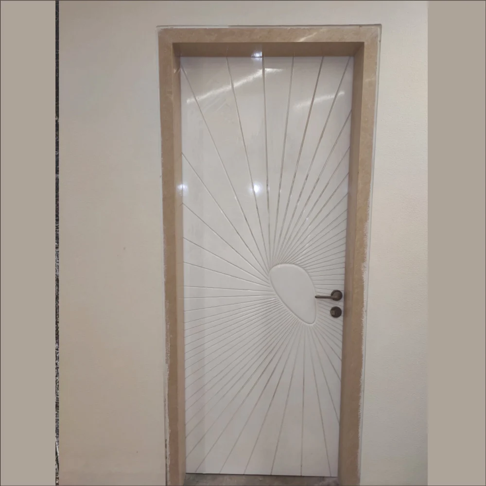 CNC precision carved door